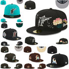 New Era MLB Florida Marlins 59FIFTY 5950 Fitted Hat - 2024 New styles.