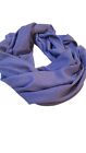 NOVICA 100% WOOL LARGE SCARF SHAWL WRAP KNITTED PURPLE MADE IN INDIA