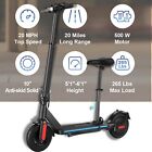 500W Electric Scooter Adult w/ Seat Folding E-Scooter 20Mph Speed 10
