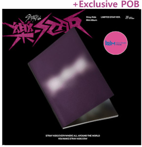 Stray Kids [ROCK-STAR] [LIMITED STAR Ver.] Album CD+Exclusive POB Sealed