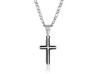 Montana Silversmiths Necklace Mens Strength Of Faith Cross 24