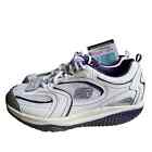 Skechers Shape-Ups Athletic Walking Shoes Size 6.5 White Purple NWT