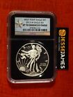 2013 W SILVER EAGLE NGC SP70 ENHANCED FINISH FROM WEST POINT SET BLACK CORE