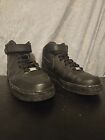 Nike Air Force 1 One Mid '07 Men's Size 11.5 315123-001 Triple Black Shoes