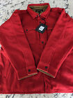 New Men's Filson Lined Mackinaw Wool Jac Shirt Red Oak MSRP $ 425 Sizes M & XXL