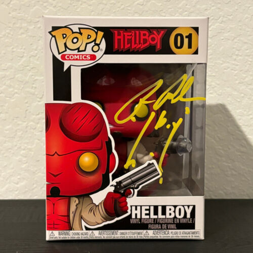 Ron Perlman Signed Funko Pop Hellboy Autographed JSA COA
