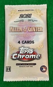 2021 Topps Allen & Ginter Chrome Baseball - Base Card Singles 150-300 - You Pick