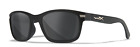 Wiley X Helix Z87 Safety Sunglasses Matte Black Frames Smoke Grey Tinted Lenses