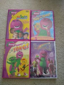 Barney And Friends Dvd Lot Of  4