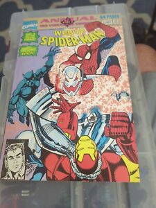 Web of Spider-Man Annual #7  1991 Ultron Venom Black Panther