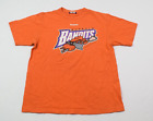 Vintage Reebok Buffalo Bandits Shirt Mens Small Orange Short Sleeve Cotton Y2K