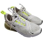 Nike Womens 6.5 Air Max 270 Athletic Lace Up Shoes Sneakers AH6789-108 Ghost