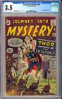Journey into Mystery #84 2nd App. Thor 1st App. Jane Foster Marvel 1962 CGC 3.5