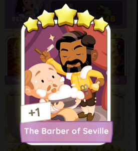Monopoly GO! 5 ⭐️ Sticker - The Barber of Seville FAST DELIVERY⚡️