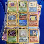 Binder Pages Pokemon Collection Vintage WoTC Lot of Cards Rare Holos And More