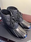 St Johns Bay Black Womens Winter Boots size 11