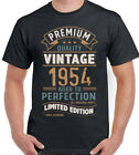 70th Birthday T-Shirt 1954 Mens Funny 70 Year Old Vintage Year Limited Edition