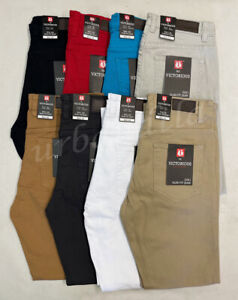 Men's Stretch Color Slim Jeans Pants Size 28-42 GS21