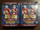 2023 Panini Illusions Football Trading Cards Blaster Box Sealed 2 Total Boxes