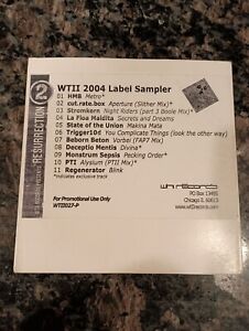 WTII 2004 Label Sampler CD in Slipcase