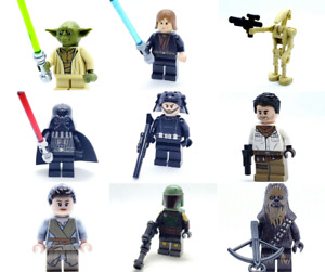 LEGO Star Wars Minifigures Lot YOU PICK Clone Jedi Sith Authentic Huge Variety