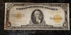 New Listing1922 Circulated Large Ten Dollar $10 Gold Certificate