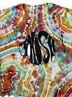 Phish Hand Ice Dyed Rainbow Colors T Shirt Hanes Size XL New