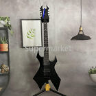 Warlock Extreme BC 7 String Black Electric Guitar Basswood Solid Body FR Bridge