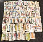 Vintage Sewing Patterns Lot Over 60 - 1950s 60s 70s Ladies Simplicity Butterick