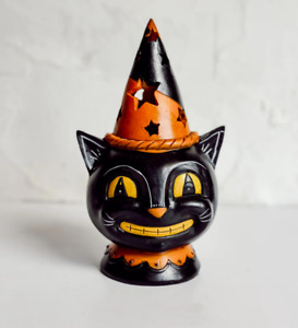 Johanna Parker Designs - Large Light Up Black Cat Halloween Decor