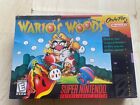 Wario's Woods SNES AUTHENTIC FACTORY H SEALED