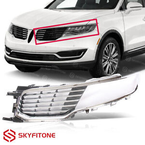 For 2016-2018 Lincoln MKX Front Grille Grill Assembly Chrome Left Side FO1200596 (For: 2018 Lincoln)