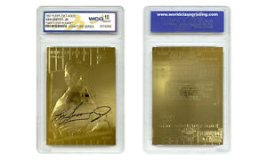 1997 KEN GRIFFEY JR FLEER 23K GOLD ROOKIE CARD Signature Series - GEM MINT 10