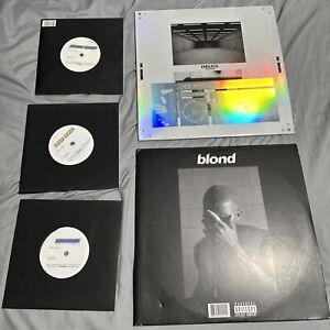 Frank Ocean Blonde 2x LP Vinyl Black Friday 2016 Endless 3 Singles From 2019