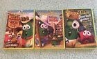 Veggie Tales Lot DVDs w/ Sheerluck Holmes and the Golden Ruler & More