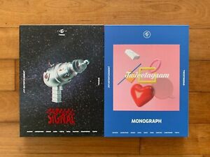 Twice SIGNAL Monograph + TWICEGRAM Monograph Full Set 2pcs K-POP