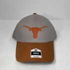Texas Longhorns Hat Adult Fan Favorite Gray Orange Strap Back NEW