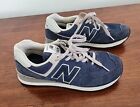 New Balance Men's Size 8 ML574 Navy Blue  ML574evn Shoes NB Classic Sneakers