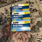 (Lot of 3) DG Health - Ibuprofen 200mg Pain Reliever -100 Caplets Ea.- EXP 02/25