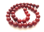 Natural Red Agate Gemstone Round Ball Smooth 8 mm 12