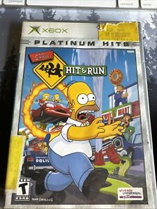 The Simpsons Hit & Run 2003 Platinum Microsoft Xbox NO MANUAL TESTED WORKS GREAT