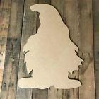 Wooden Gnome Cutout, Wood Gnome Shape, Wall Art, Paintable Craft, Door Hanger