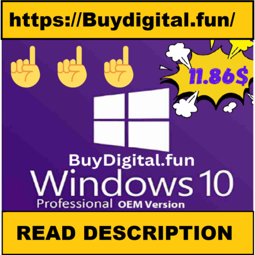 New ListingMicrosoft Windows 10 Pro Professional 64 bit USB Kit Package *Retail Key**