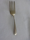 Antique Vintage  Weidlich Sterling Silver Baby Fork 3 3/8 in Signed
