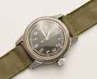 Vintage BULOVA Military Issued Grade WG Hacking WW2 Us Military Watch