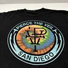 Pierce The Veil San Diego Black Graphic Logo Shirt Adult Size XL X-Large