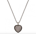 Montana Silversmiths Beaded Pave Heart Necklace