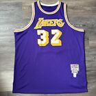 Los Angeles Lakers MAGIC JOHNSON Mitchell & Ness Jersey (1979-80) Size 56, 3XL