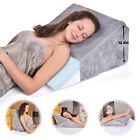 Bed Wedge Pillow, Multipurpose Cooling Gel Memory Foam Top, Machine Washable