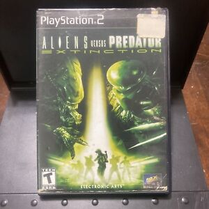 Aliens vs. Predator: Extinction (Sony PlayStation 2, 2003) PS2 Video Game Tested